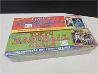 1987 & 1988 Topps Sealed Baseball Sets