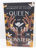 New QUEEN OF MYTH & MONSTERS Softcover Novel