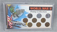 WWII penny collection