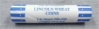 1 roll of Lincoln wheat pennies