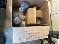 Louisville Pottery Decanter & Mugs