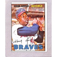 1967 Topps Crease Free Hank Aaron