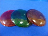 Colored Railway Glass Lenses