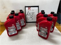 (12)Kendall 15W-40 946ml Synthetic Blend Motor Oil