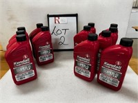 (12)Kendall 15W-40 946ml Synthetic Blend Motor Oil