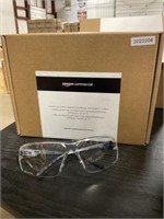 12pk Safety Glasses (Clear/Black) x 3 Boxes