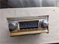 Vintage Chevy Radio