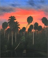 Highwaymen ROY MCLENDON Jr. Sunset Painting