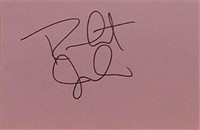 Sopranos Robert Iler signature slip