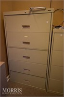 5 Drawer lateral file cabinet