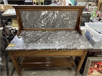 ANTIQUE MARBLE WASH STAND