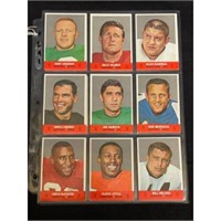 1968 Topps Football Standups Complete Set