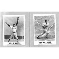 (4) High Grade Tcma Baseball Hof Cards