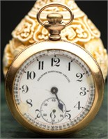 14K Plated Railroad Trainsmens' Special Watch