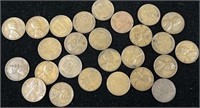 26 US Pennies From 1930s