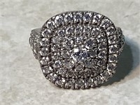 Sterling Silver Ring, Size 7, 7.6gr