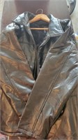 Total rewards leather jacket