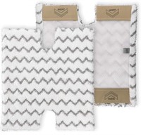 (new)4-Pack Microfiber Steam Mop Replacement Pads