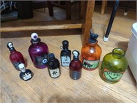 Collection of Halloween bottles