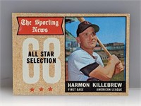 1968 Topps All Star Selection Harmon Killebrew 361
