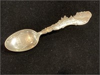 Sterling Silver Souvenir Spoon Ft. Pitt Pittsburg