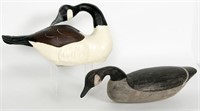 Lyles & Charels Moore, Two Geese Decoys