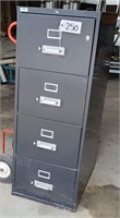 Hon 4 Drawer Fire Proof File Cabinet, no key