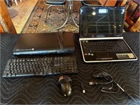 Old Laptop/DVD Player/Keyboard/Mouse