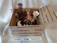 Box Lot - Decanter Set & Japan Porcelain Items