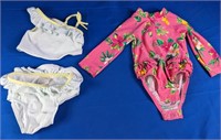 (2) 6-9 mo. Girl Swimsuit [Carter's & etc]