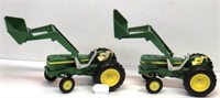 2x- Ertl JD Utility w/Loader's 1/16