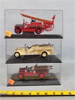 3- Signature Vintage Fire Trucks