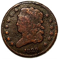 1829 Classic Head Half Cent NICELY CIRCULATED