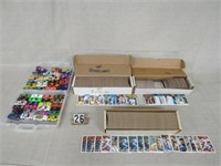 TOPPS BASEBALL CARDS & ASSORTED TOY CARS, ETC.:
