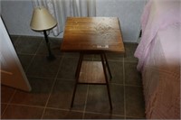 Table with shelf