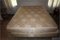 Headboard with mattress