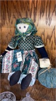 Handmade immigrant doll by Patricia