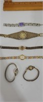 Lot of 6 ladies watches