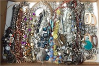 Large Lot Costume Jewelry Fashion Necklaces