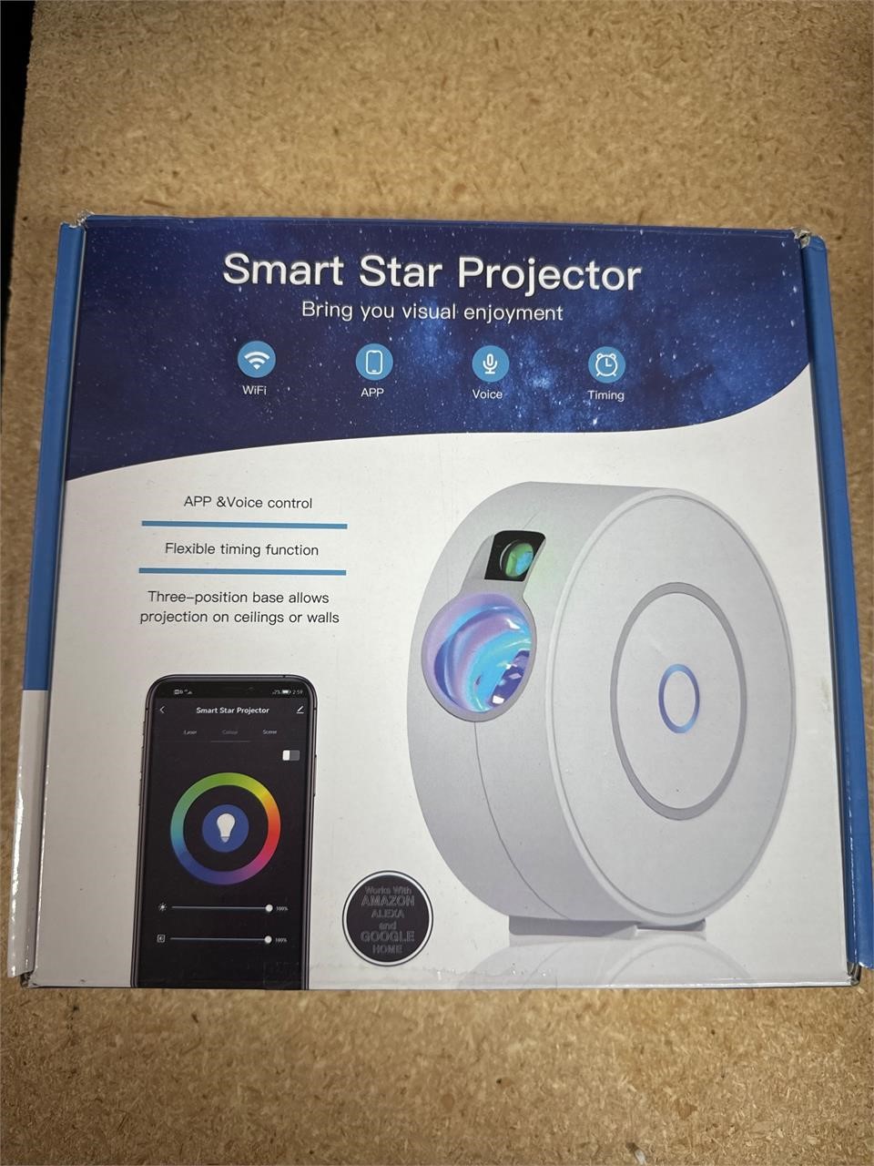 Smart star projector