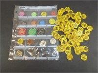 17 Different Beer Tokens with 100 Jabberjaw