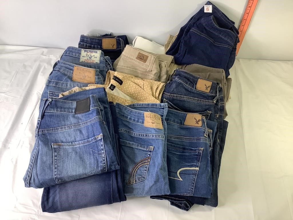Assorted Women Jeans, Khakis, & Dress Pants | Live and Online Auctions ...