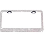 Sparkle Crystal Bling License Plate Frame