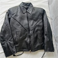 Leather King Mens L Leather Jacket