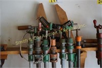 10 MISC. WOOD CLAMPS