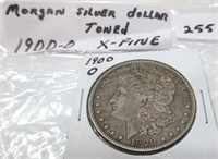 1900-O Morgan silver dollar