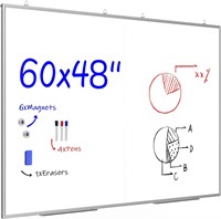 60X 48 Dry Erase Whiteboard  Extras Included