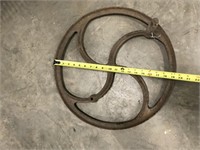 Large Cast Iron Wheel
