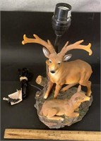 ACCENT LAMP-DEER/CORD NEEDS REPAIR