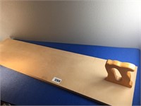 Sled Board w/Wood Push Handle